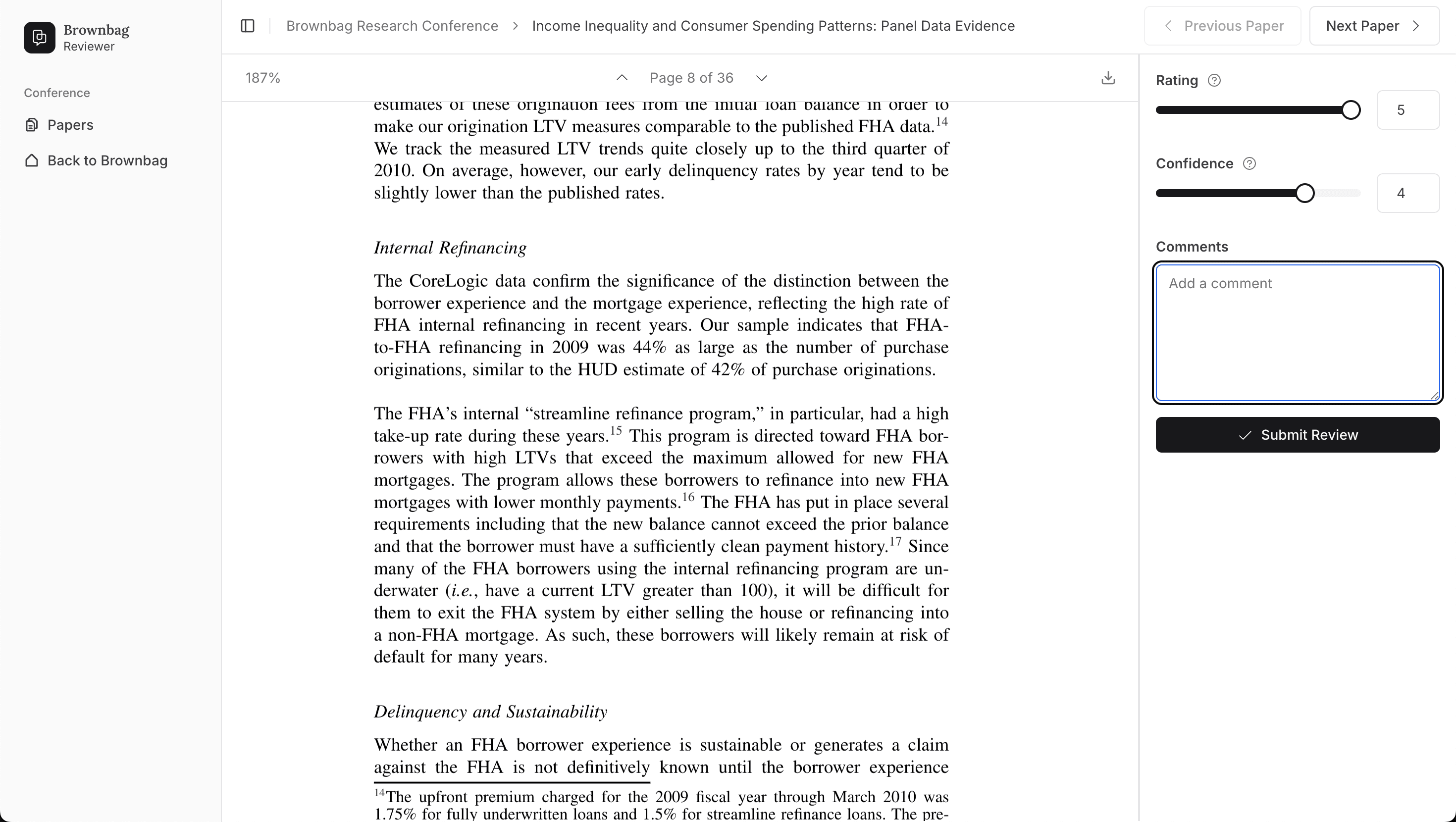 Collaborative Review Process